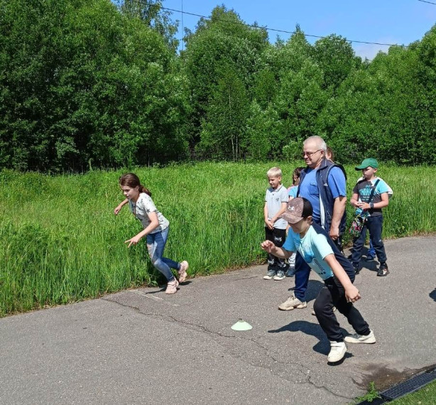 ГТО в летнем лагере.